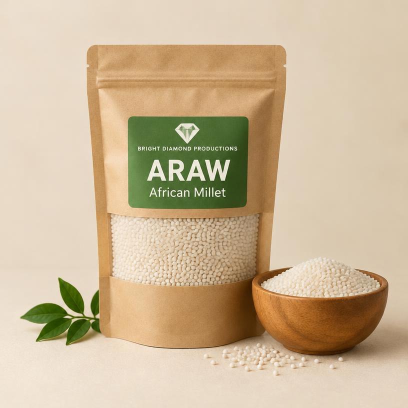 Araw in kraft pouch