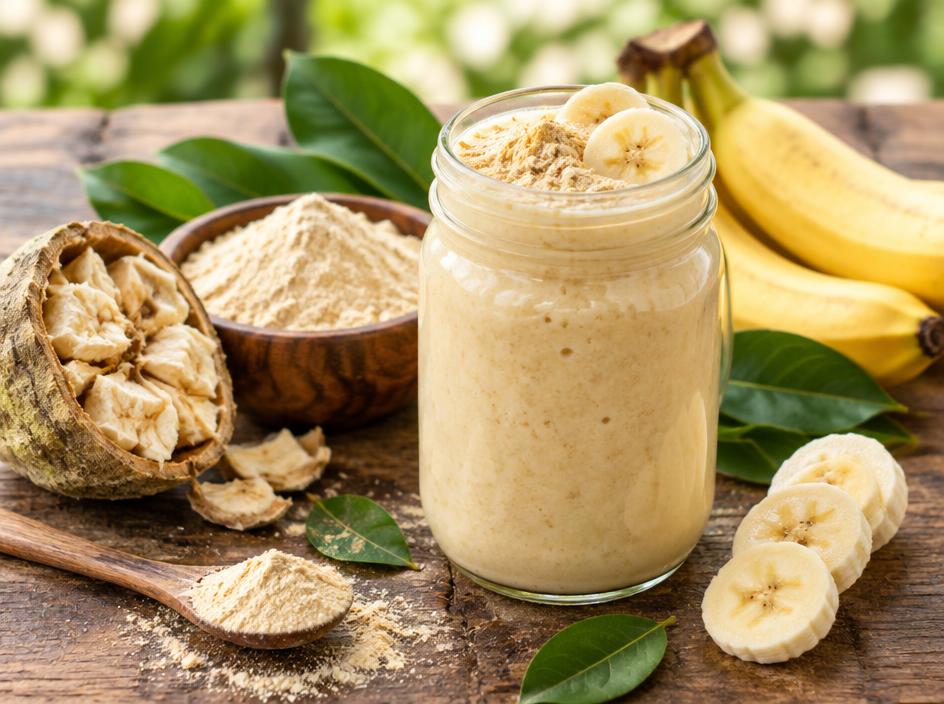 Baobab Banana Smoothie